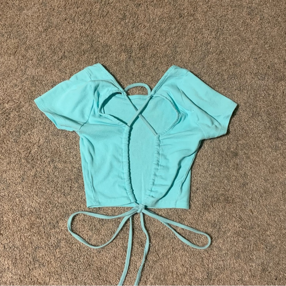 Tie Back Baby Tee